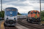 AMTK 72 + BNSF 2292